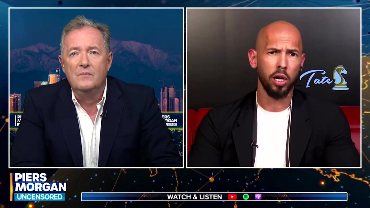 The 5 worst moments from Piers Morgan's interview with Andrew Tate on UK race riots