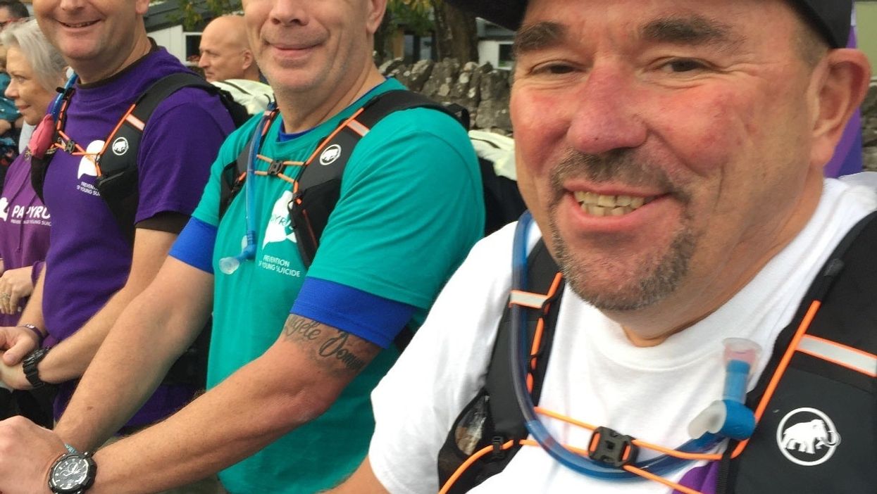 Andy Airey, Mike Palmer and Tim Owen ((Papyrus/PA)