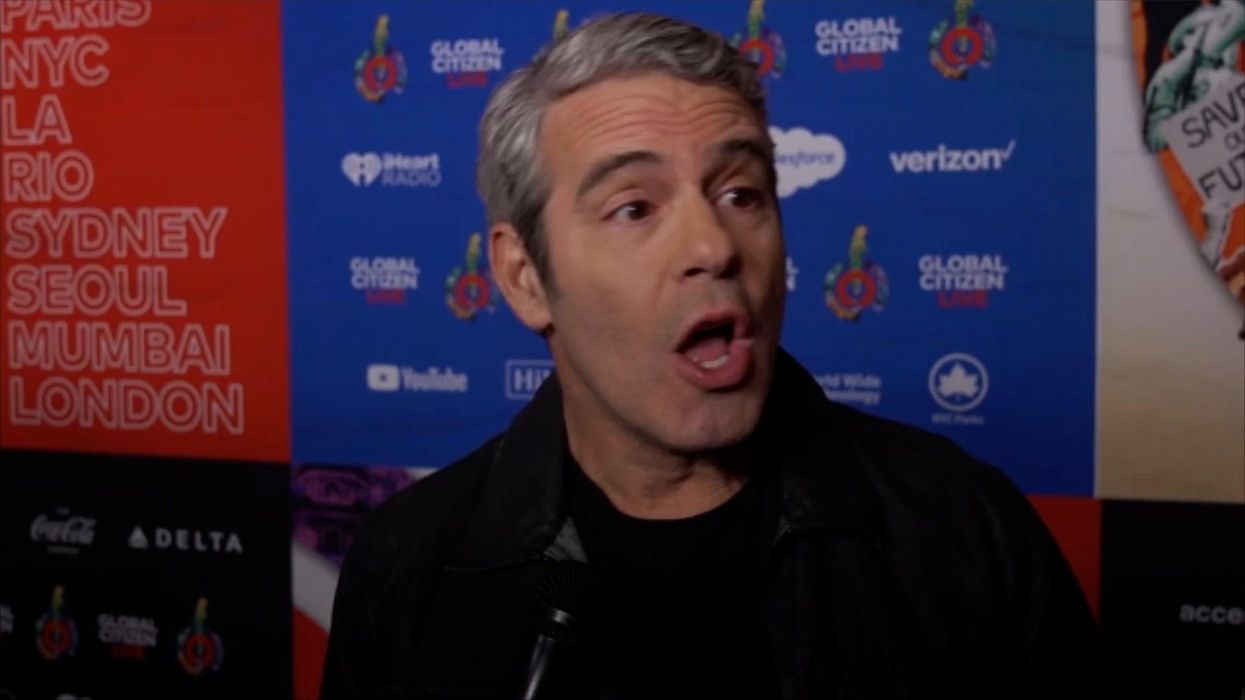 Andy Cohen thinks James Corden ripped off his late-night set