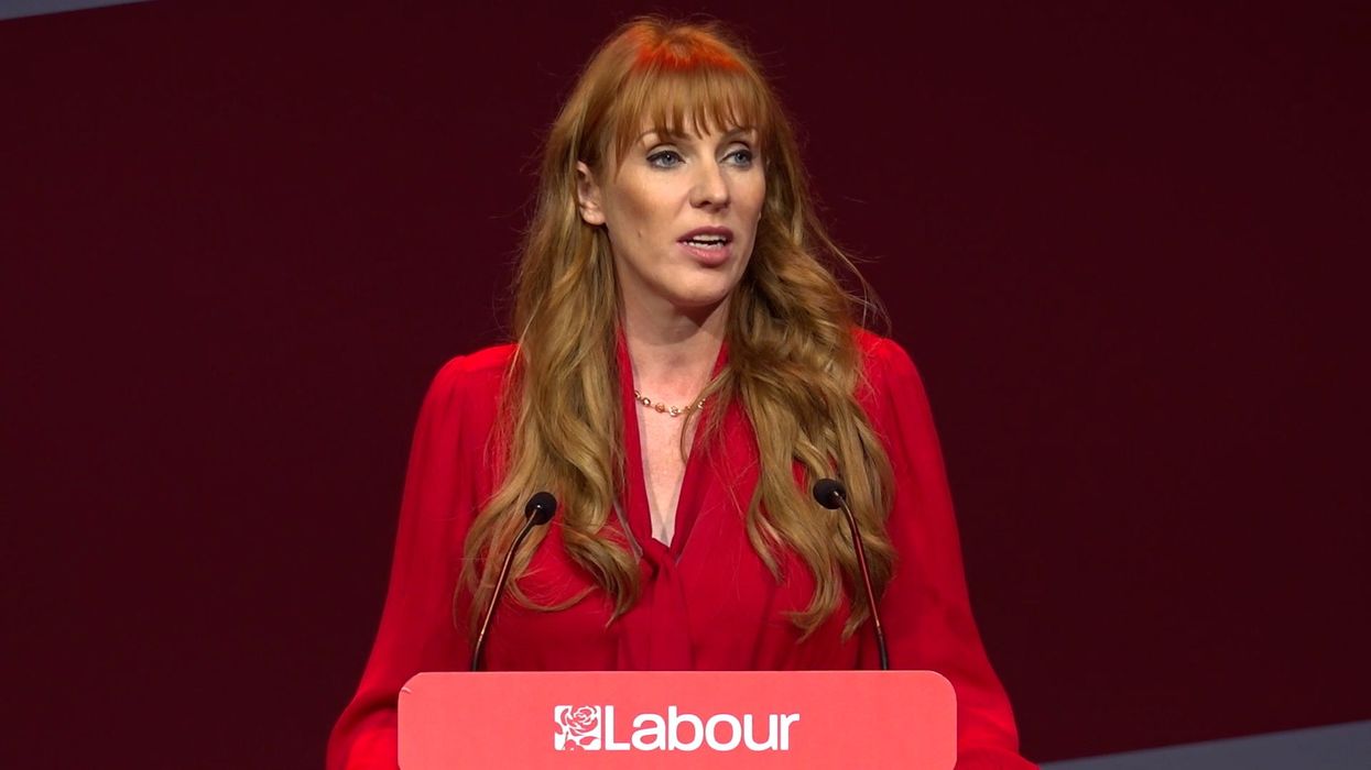 Moment Angela Rayner's mum calls and interrupts her mid-interview