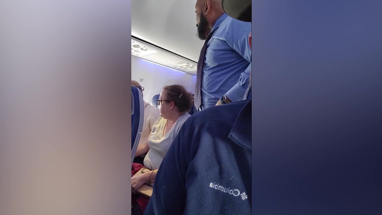 Man calls crying baby on a flight a 'm***ererf***er' in furious rant