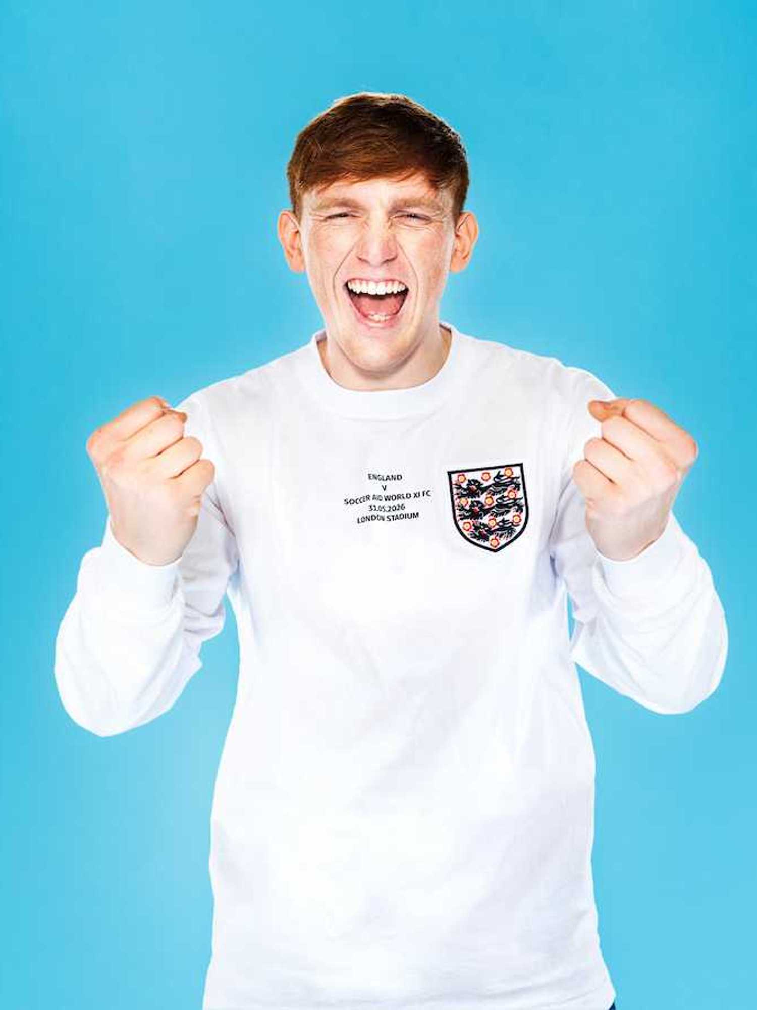 Angryginge ‘over the moon’ to be part of Soccer Aid 2026