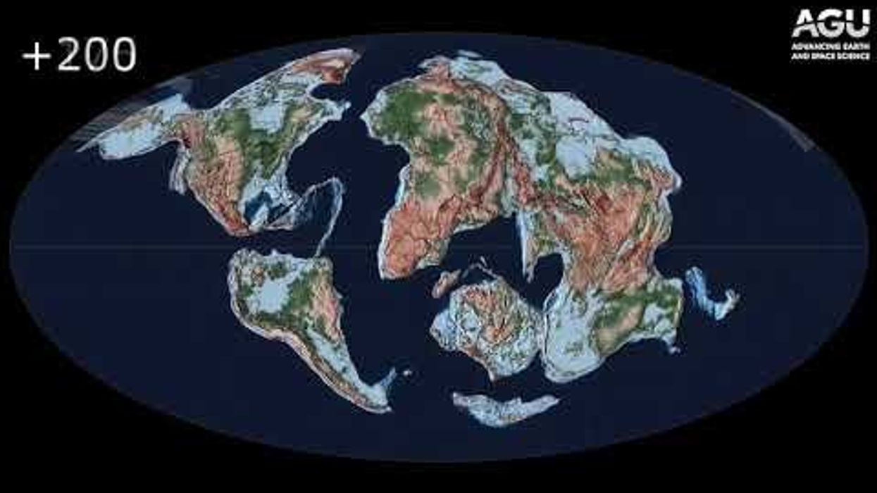 Stunning animations show how Earth’s supercontinent could form