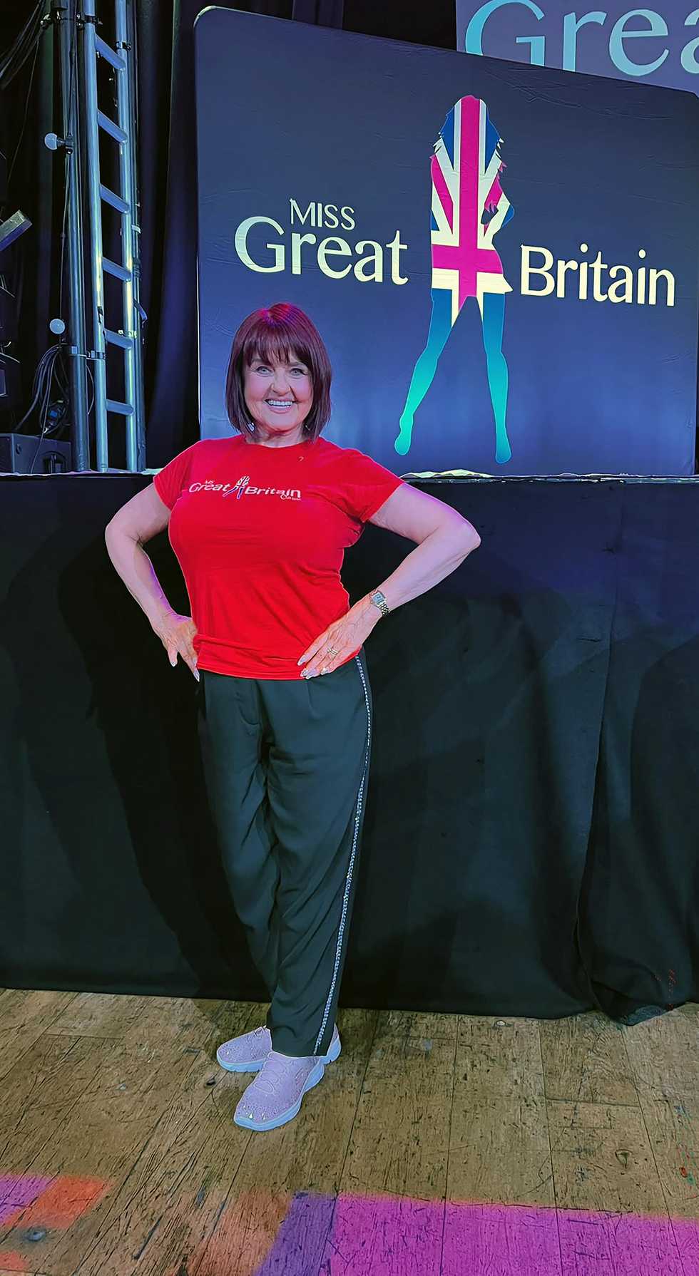 Glamour Gran Ann, 71, falls just short at Miss Great Britain