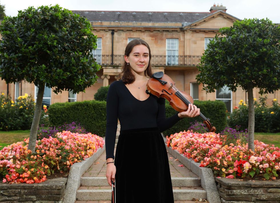 Rare 245-year-old violin presented to new leader of Ulster Youth Orchestra