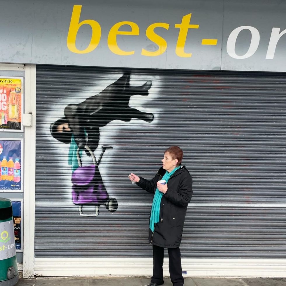 ‘She said you’ve captured it perfectly’ – Art tribute to woman caught in shutter