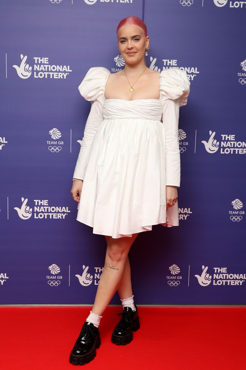 Anne-Marie says she is inspired by the Team GB Olympic athletes (Tristan Fewings/The National Lottery\u2019s Team GB Homecoming Event)