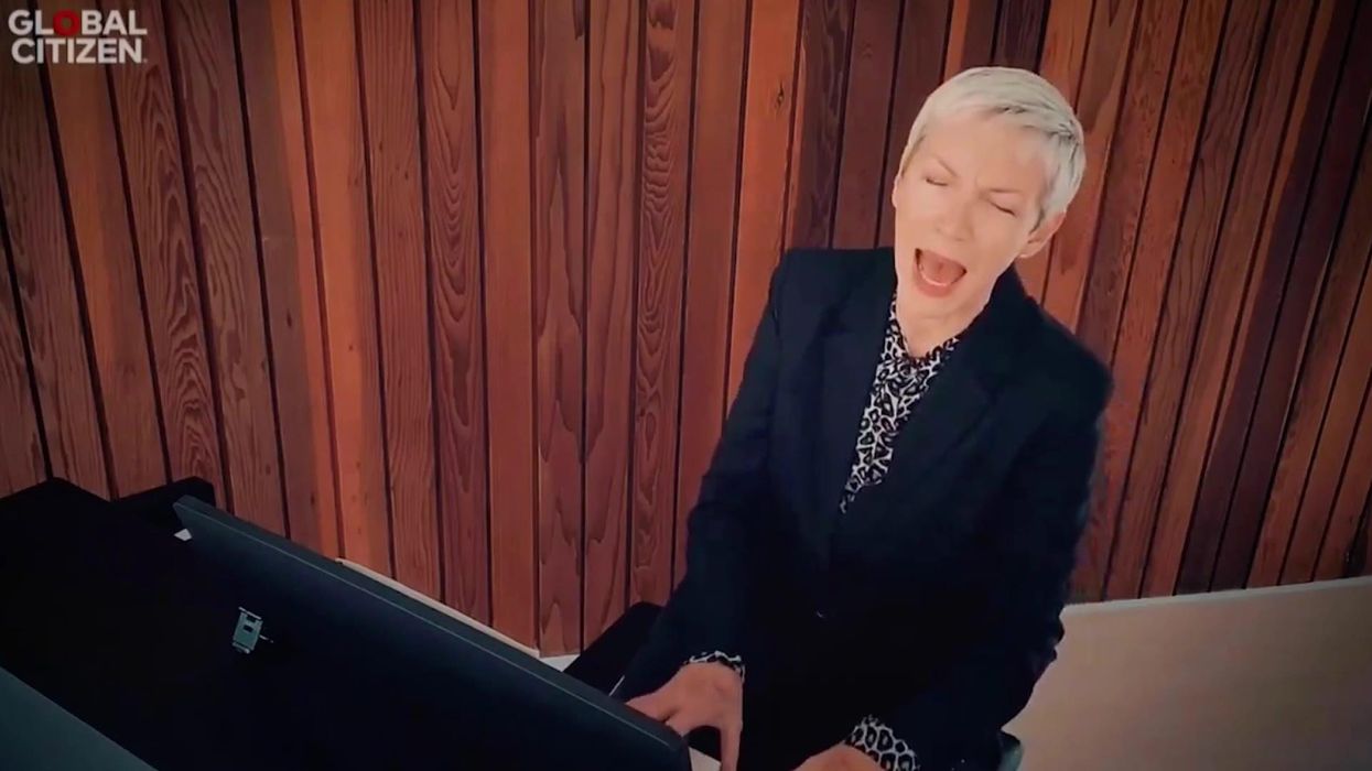 Annie Lennox loves Funkanometry's take on her song but they didn't know who she was