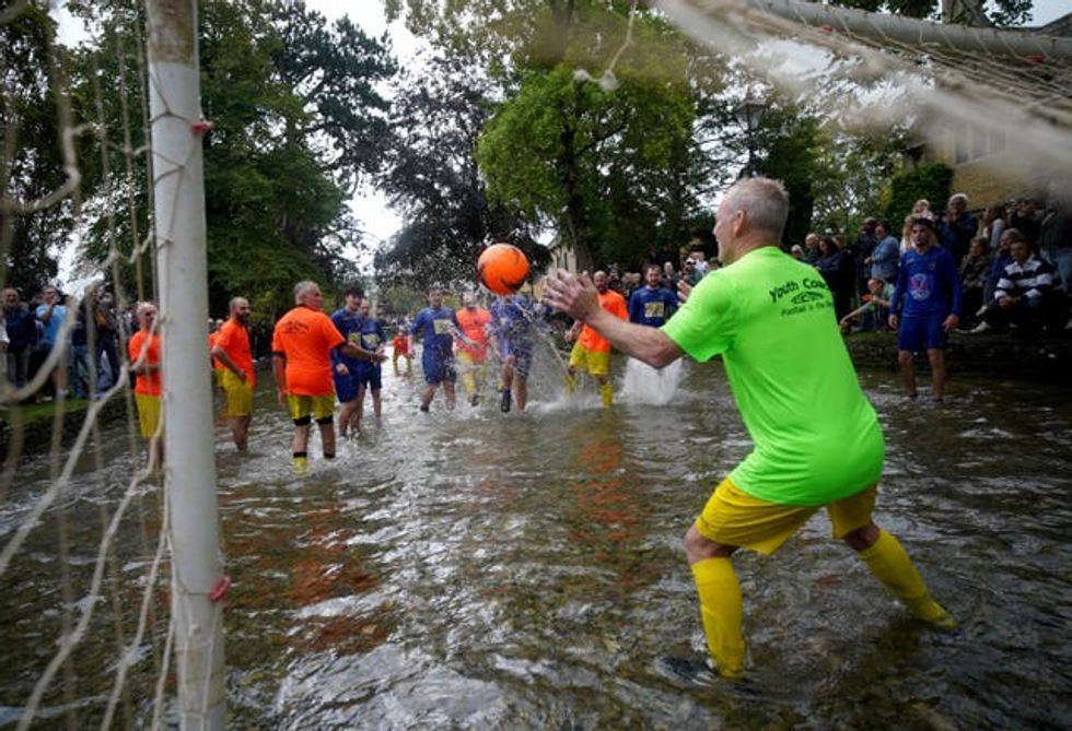 Annual Football River match