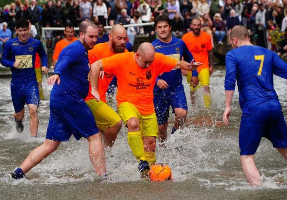 Annual Football River match
