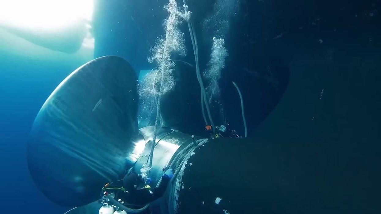 'Warm water' flowing towards big Antarctic ice shelf concerns scientists