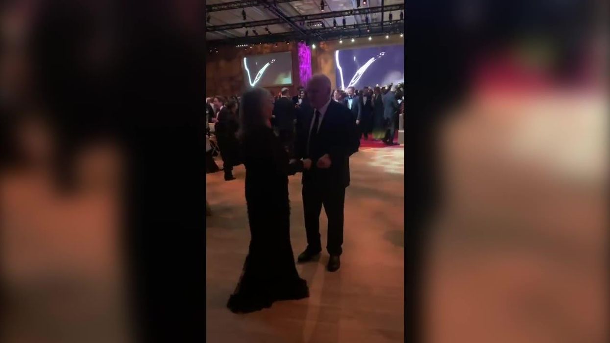Anthony Hopkins hit the dancefloor at Oscars after-party - and he has incredible moves