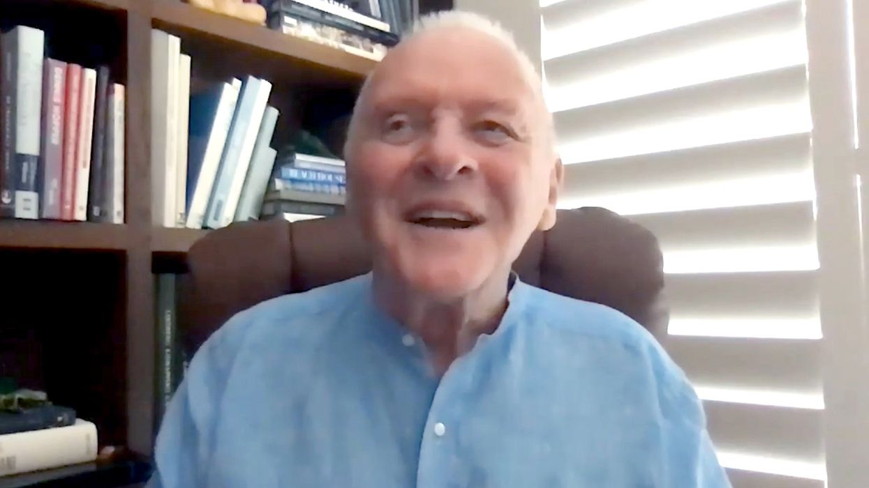 <p>Anthony Hopkins pictured in October</p>