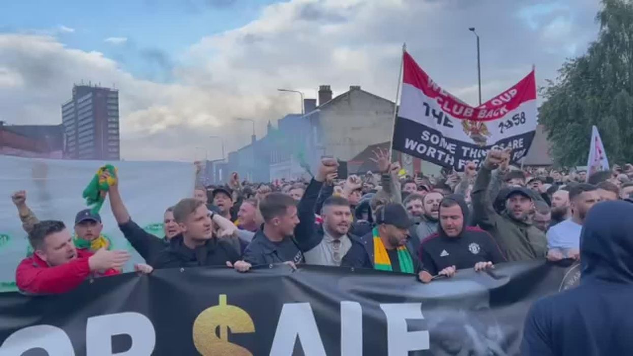 Manchester United fans attacked a bus filled with kids ahead of Liverpool game