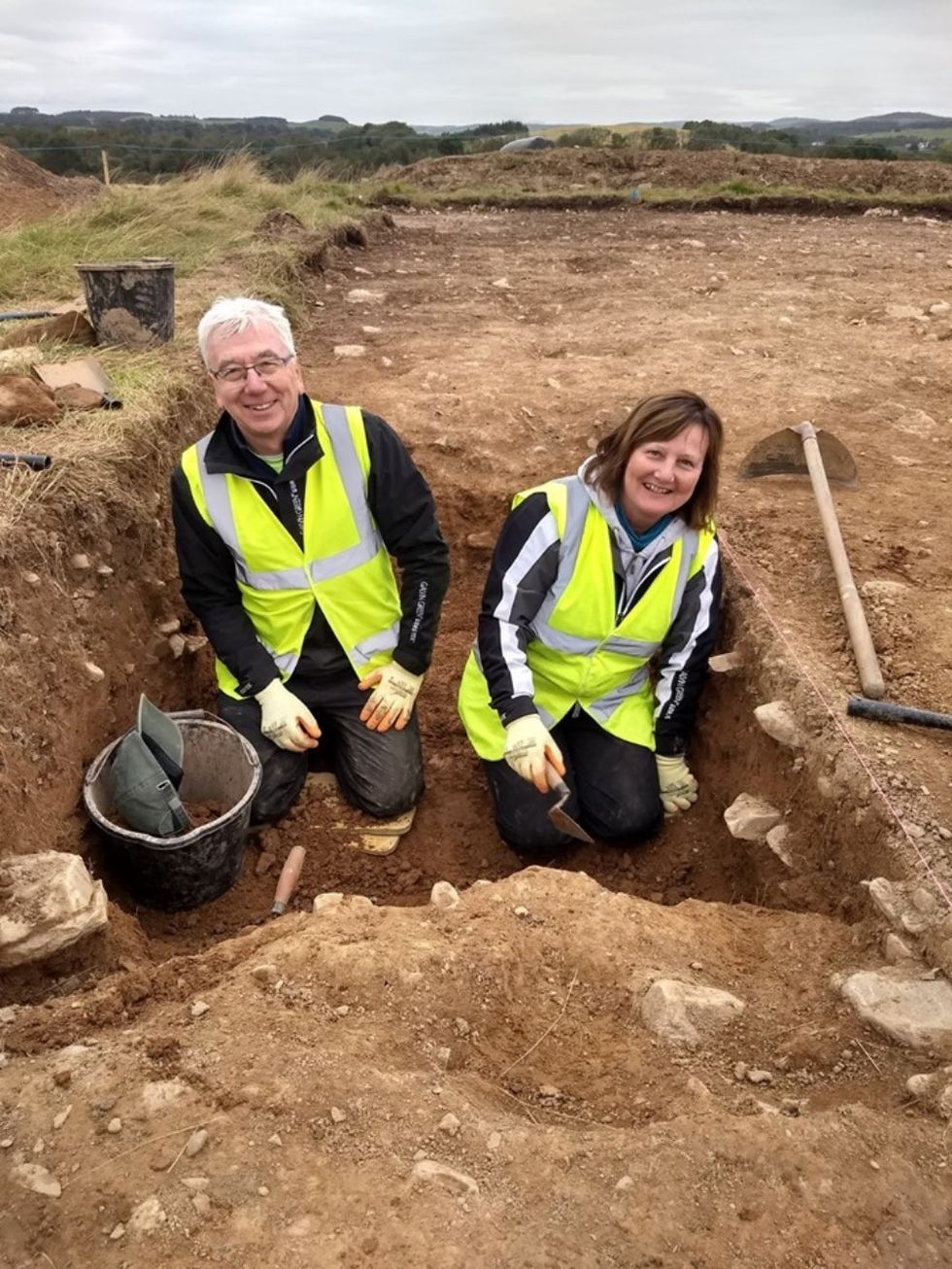 Archaeological dig