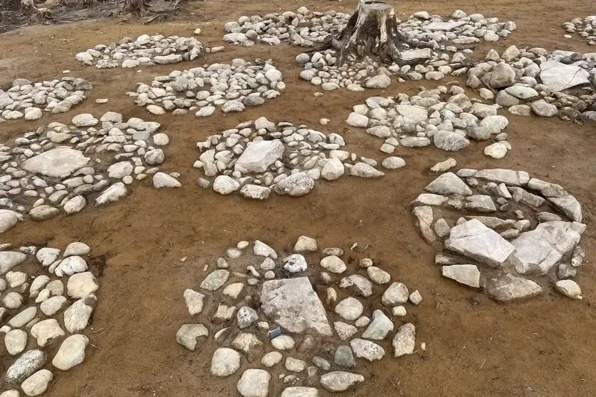 Archaeologists unearthed the unique burial site near the city of Fredrikstad