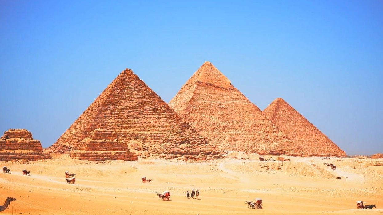 Never-before-seen footage reveals secrets from within the Great Pyramid of Giza