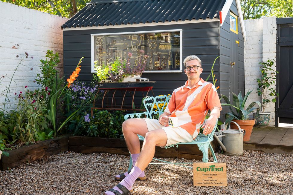 London artist who brought workshop ‘back from dead’ wins Shed of the Year award