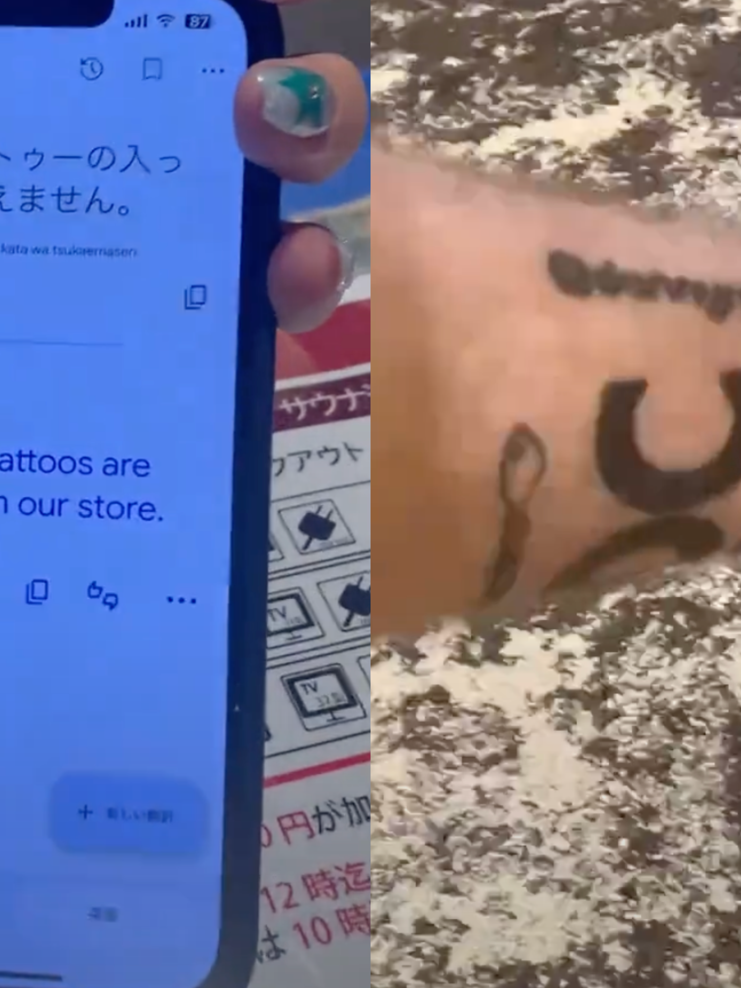 Are tattoos illegal in Japan? TikToker gets turned away from hotels for having ink on show