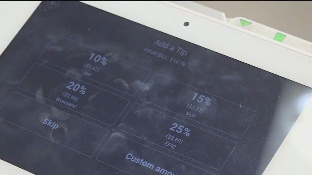Shopper fumes after self checkout rudely asks for tip