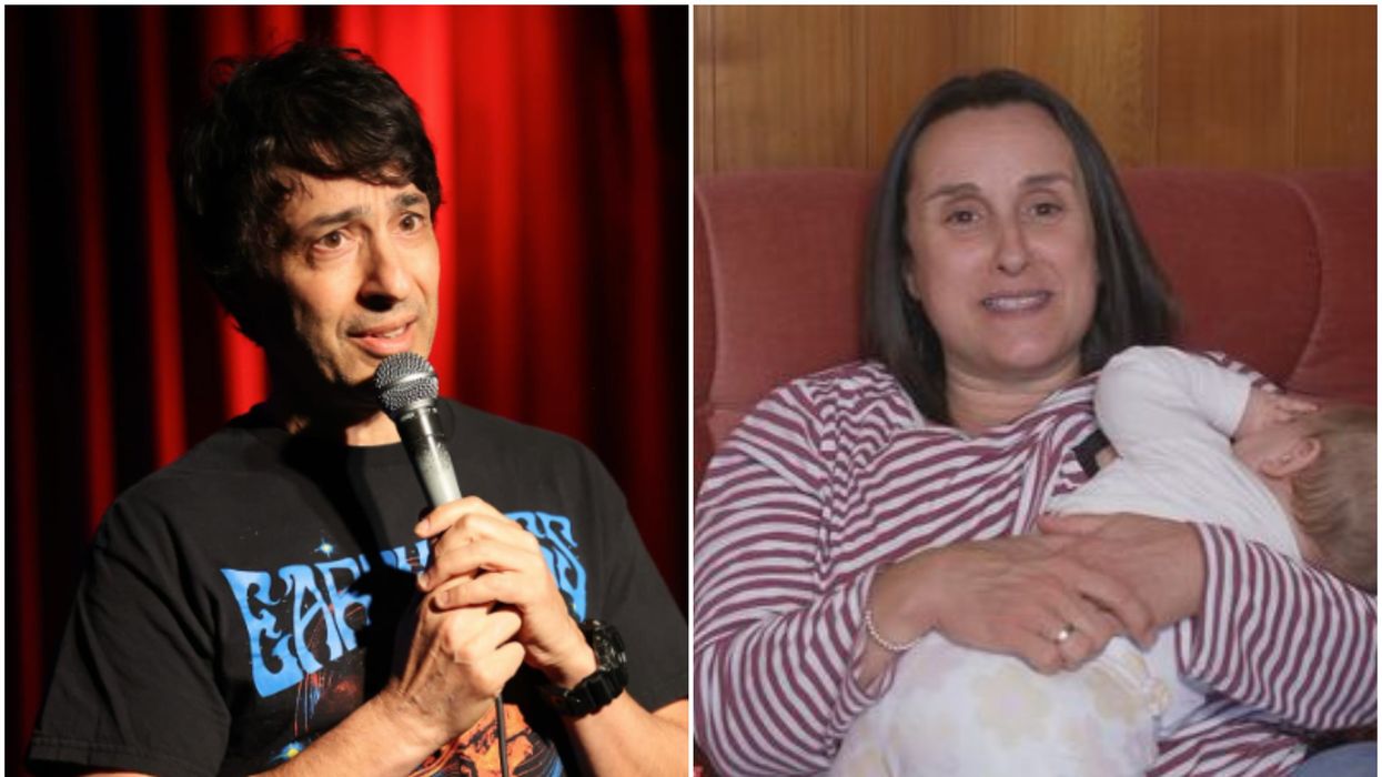 Breastfeeding mum booted from comedy show accused of being 'entitled' in TV interview