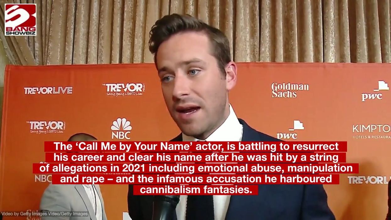 Disgraced actor Armie Hammer returns with a new podcast