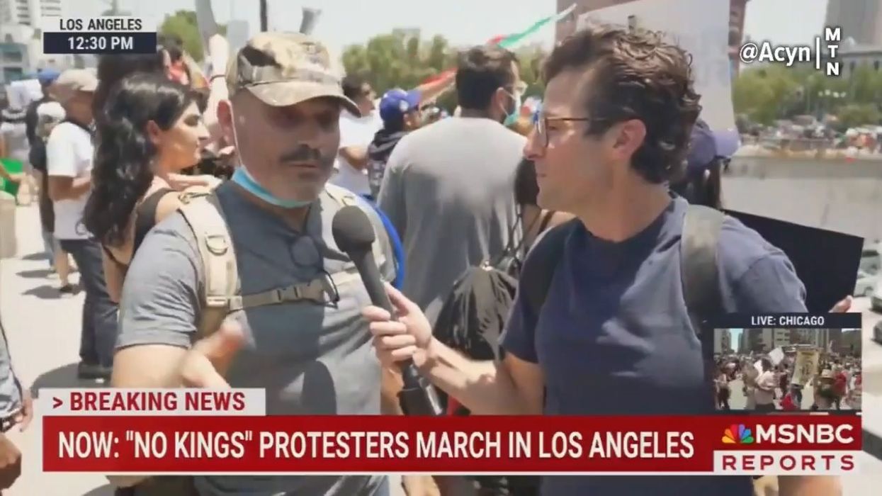 Army veteran goes viral for powerful 'no kings' Trump protest message