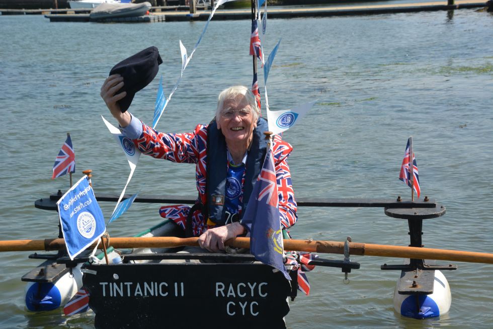 ‘Major Mick’ launches one more year of fundraising in homemade Tintanic boat