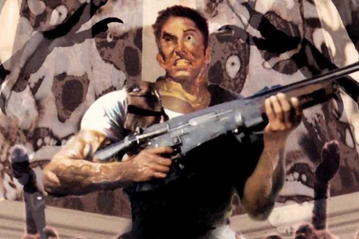 Artwork from Resident Evil 1 on PS1