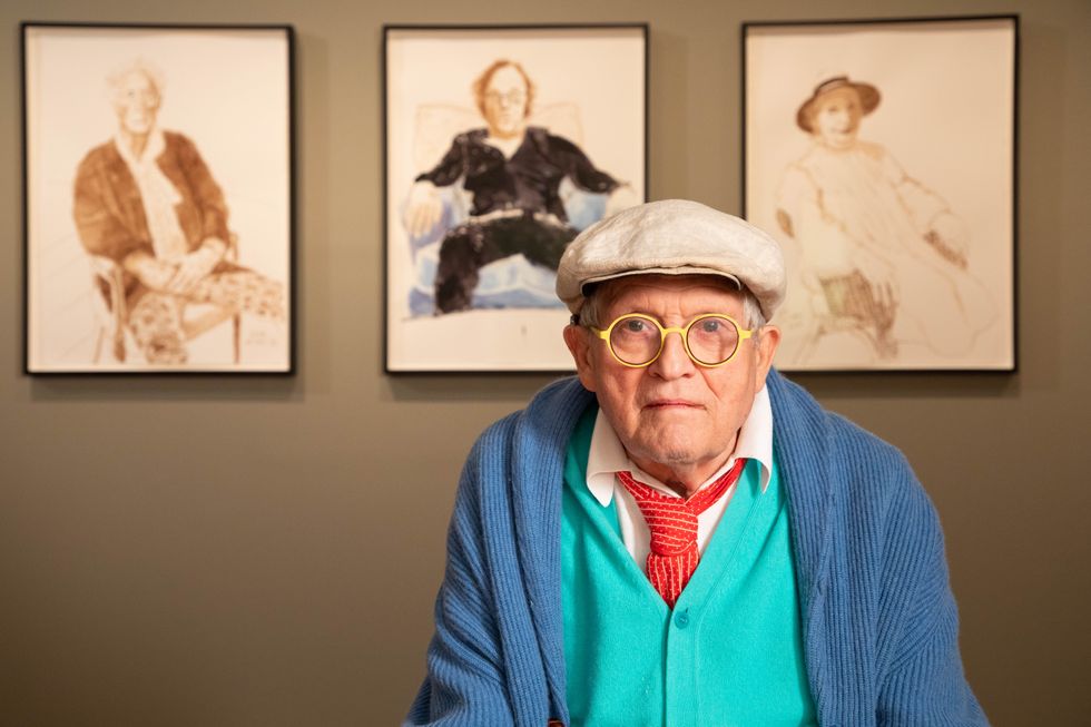David Hockney works to go on sale in dedicated auction