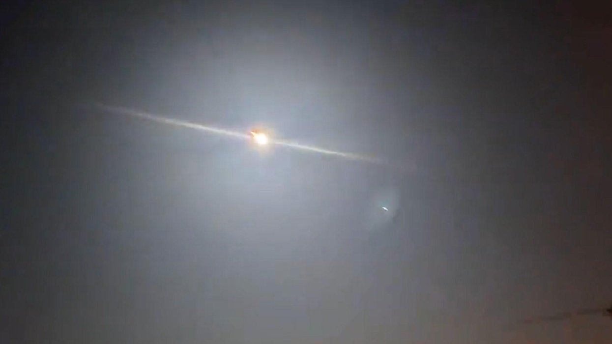People in the UK could see a huge asteroid explosion last night