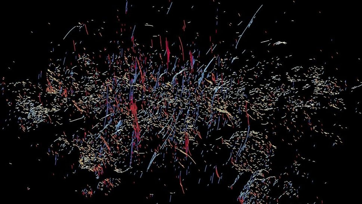 Hundreds of mysterious structures found at the heart of the Milky Way