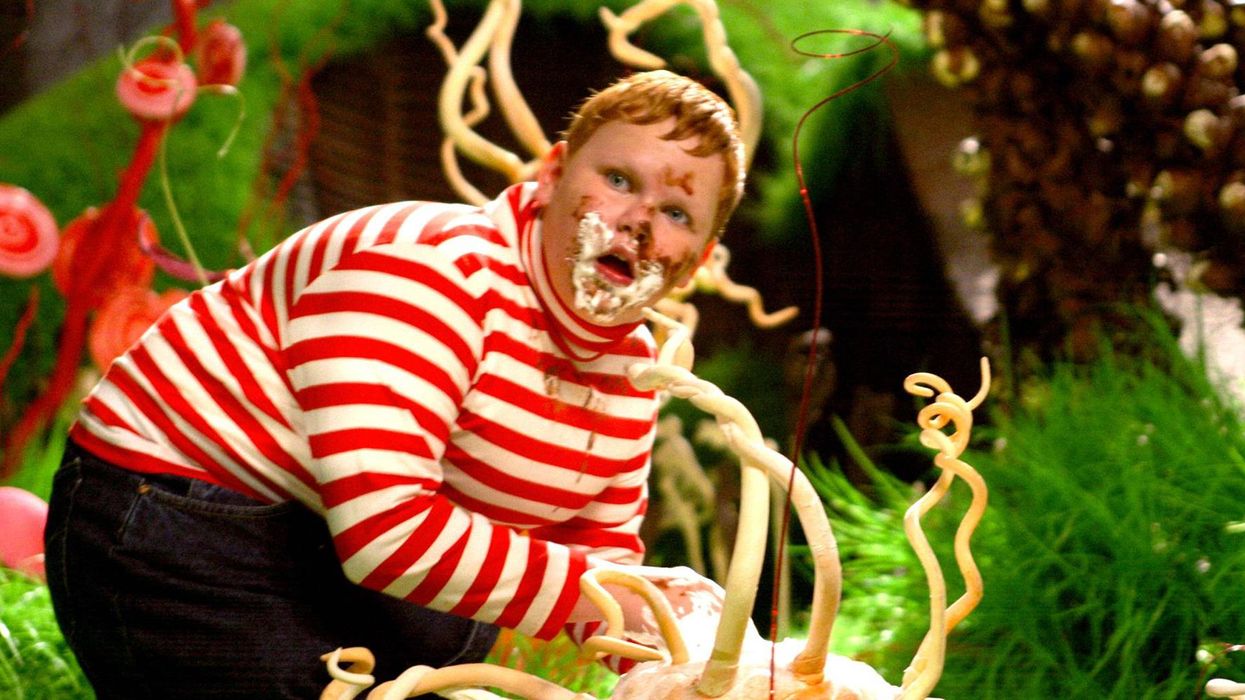 Augustus Gloop in Charlie and the Chocolate Factory