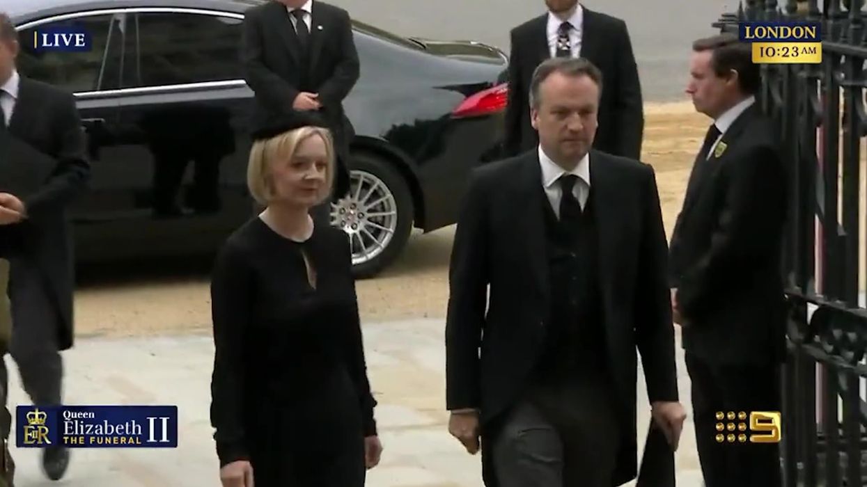 Australian presenters mistake Liz Truss for a 'minor royal' at Queen's funeral