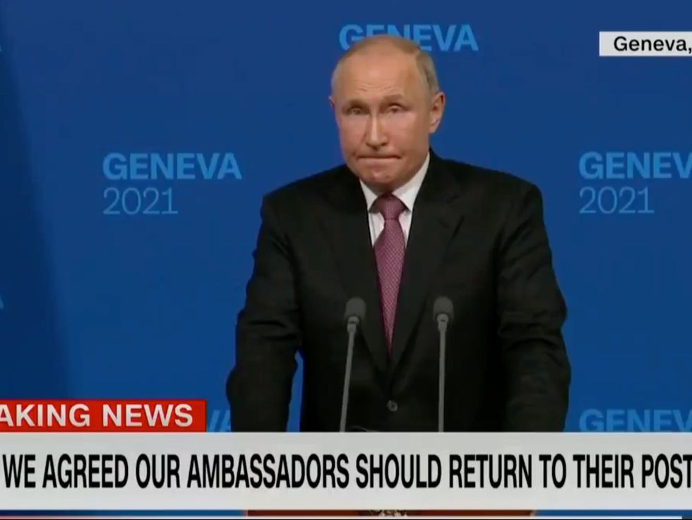 Awkward! Vladimir Putin isn\u2019t used to a probing, critical press...