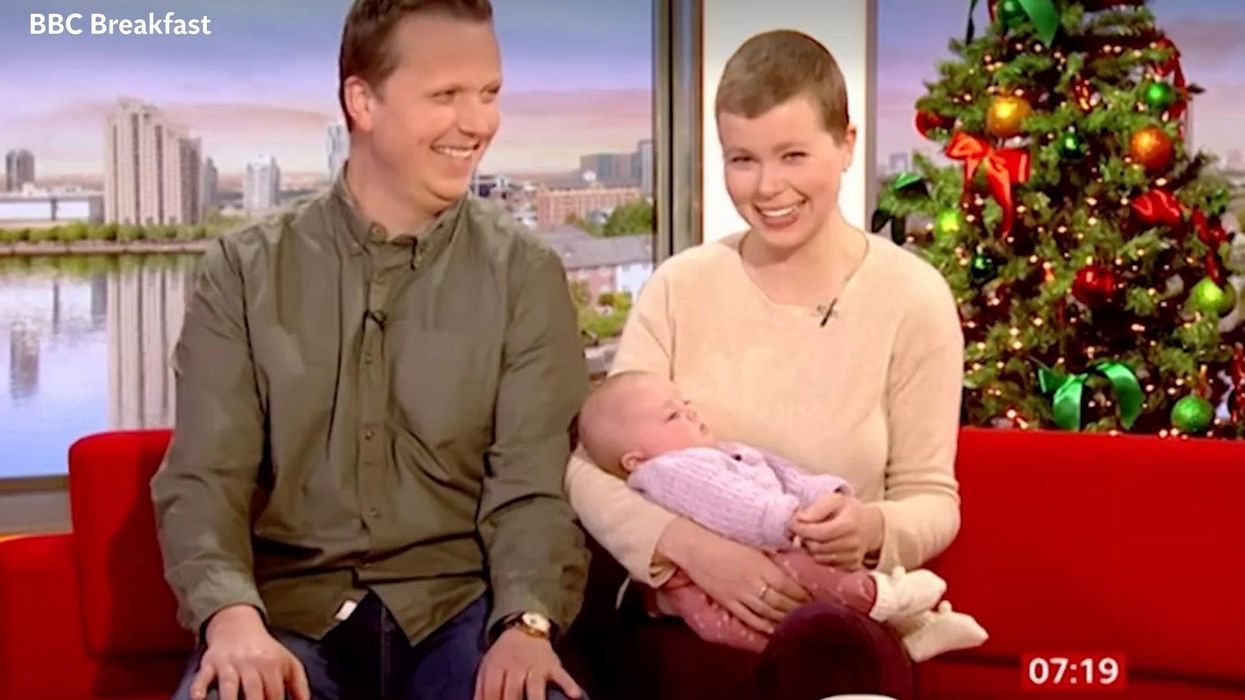 BBC Breakfast hosts in stitches as baby keeps farting through emotional cancer segment