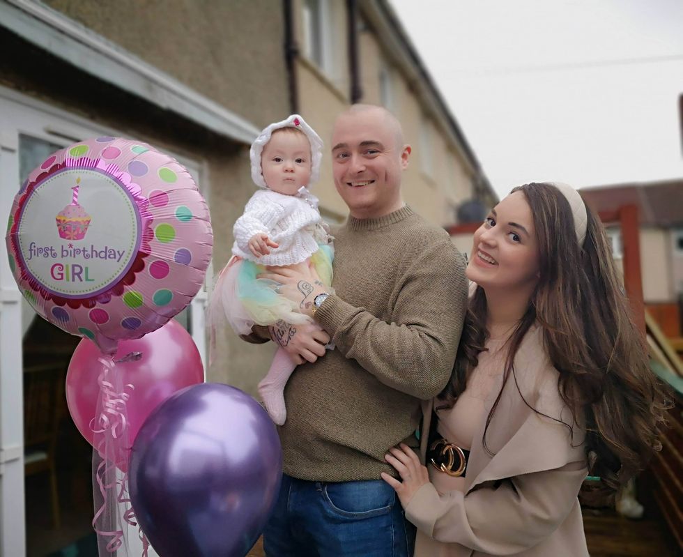 Baby Peytons Maguire 1st Birthday