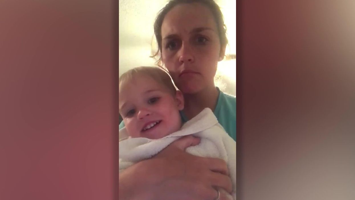 TikTok of chiropractor treating 6-day-old baby with massage device divides internet