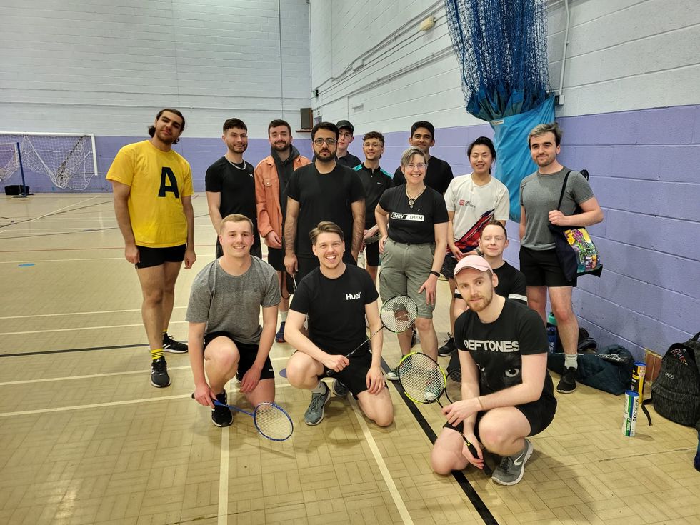 LGBT+ badminton club ‘helped me feel comfortable telling people I’m gay’