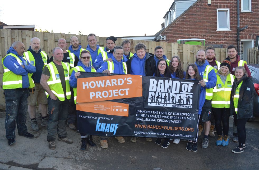 Band of Builders transform home to help father-of-two’s recovery