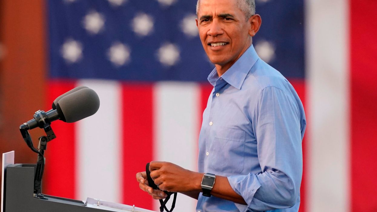 <p>Barack Obama will now be celebrating the big 6-0 with a smaller party this Saturday, amid Covid cases rising</p>