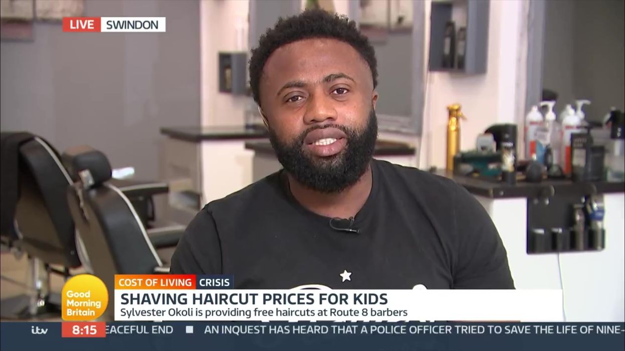 Meet the barber offering free haircuts to kids who can't afford it