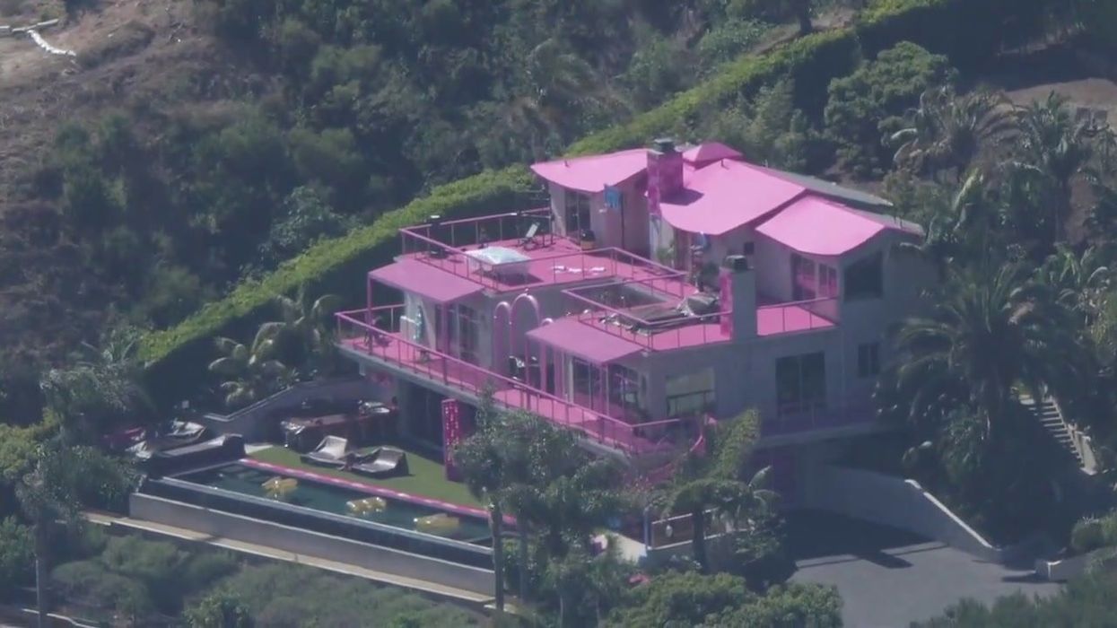 Barbie's Malibu Dreamhouse has appeared in California - and you can stay in it for free