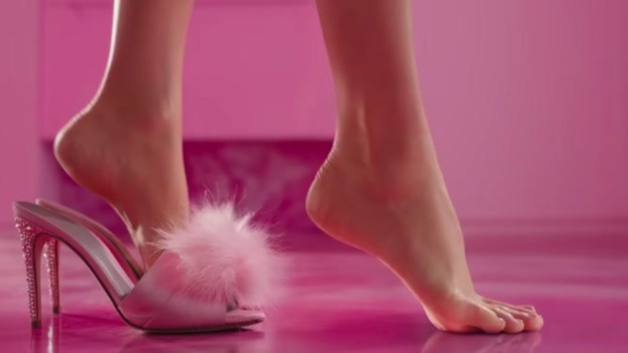 Margot Robbie's iconic 'Barbie' foot scene has inspired a new TikTok trend