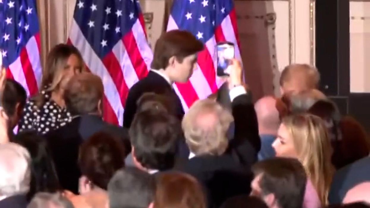 Everyone is losing it over how tall Barron Trump is - again