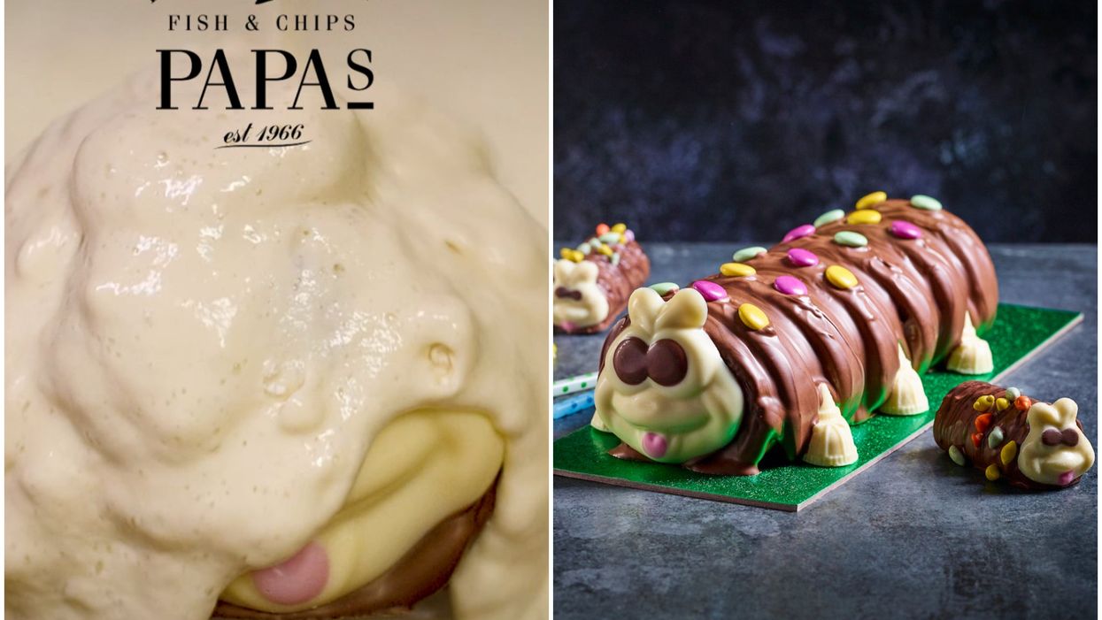 <p>Battered versions of the chocolate-covered cakes are now available from Papa’s Fish and Chips outlets </p>
