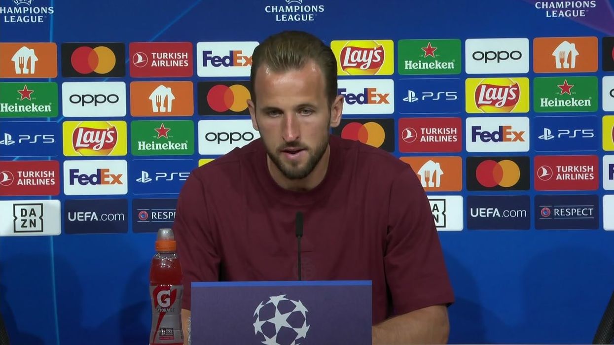 Harry Kane scores from halfway line in 8-0 Bayern Munich thrashing