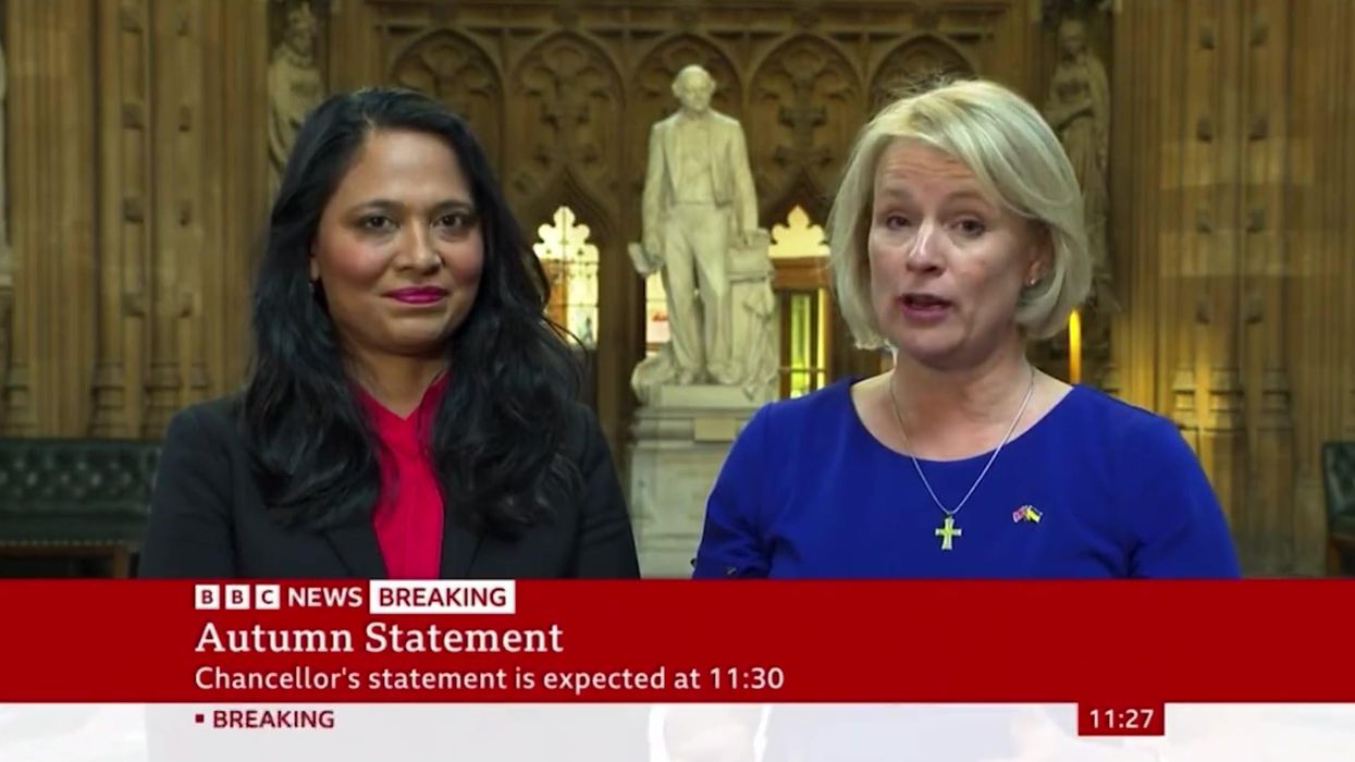 BBC presenter spectacularly calls out Tory MP lying about UK's growth