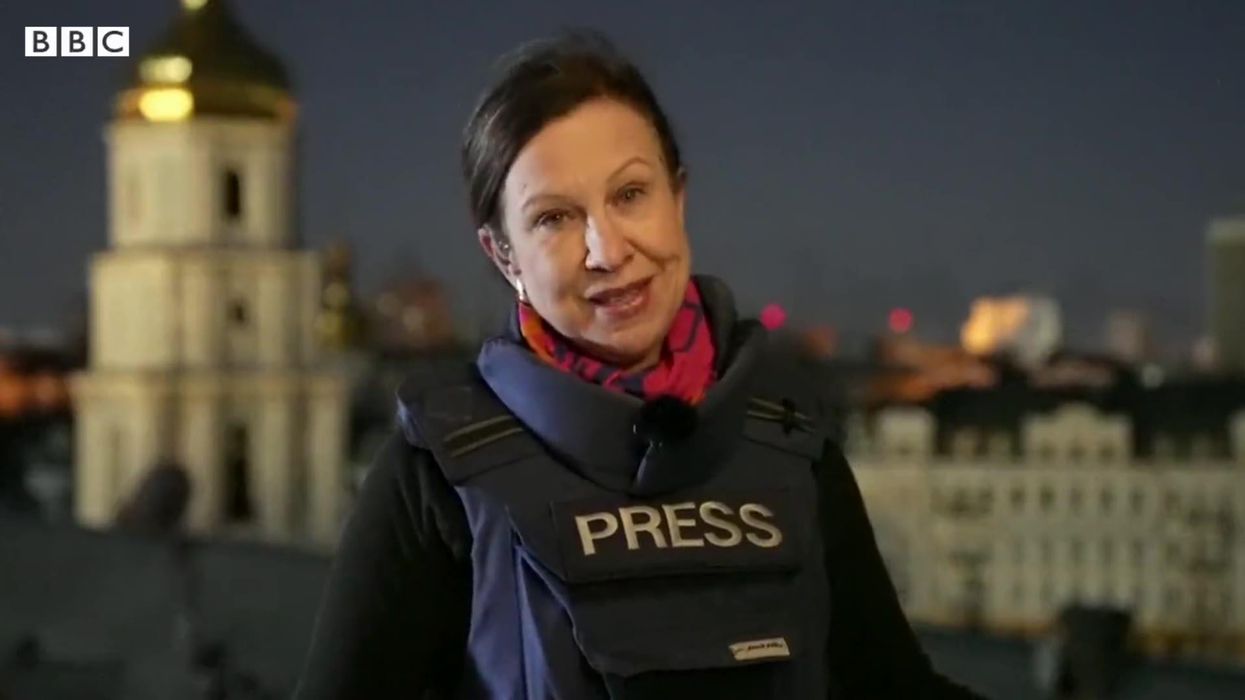 Moving moment BBC reporter explains why Kyiv's cathedrals are so important