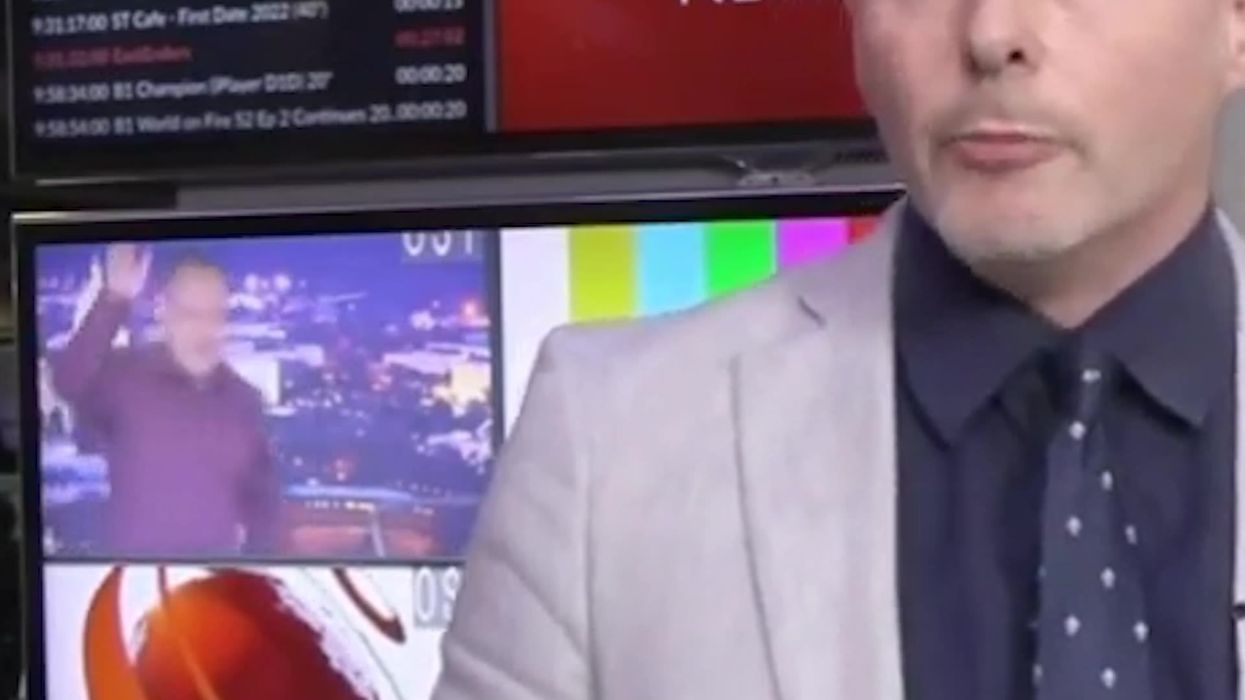 BBC News descends into chaos as live report is repeatedly gatecrashed